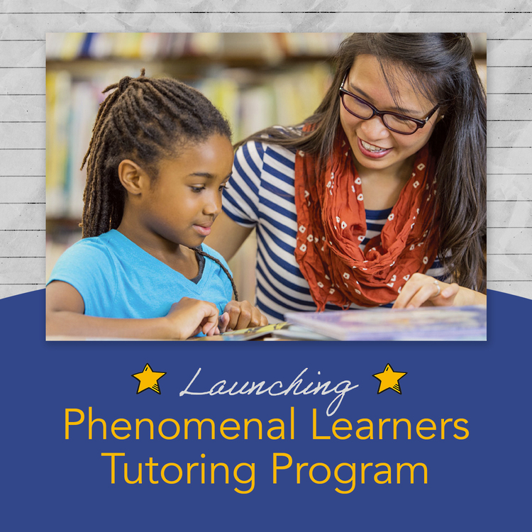 Tutor helping student with her studies