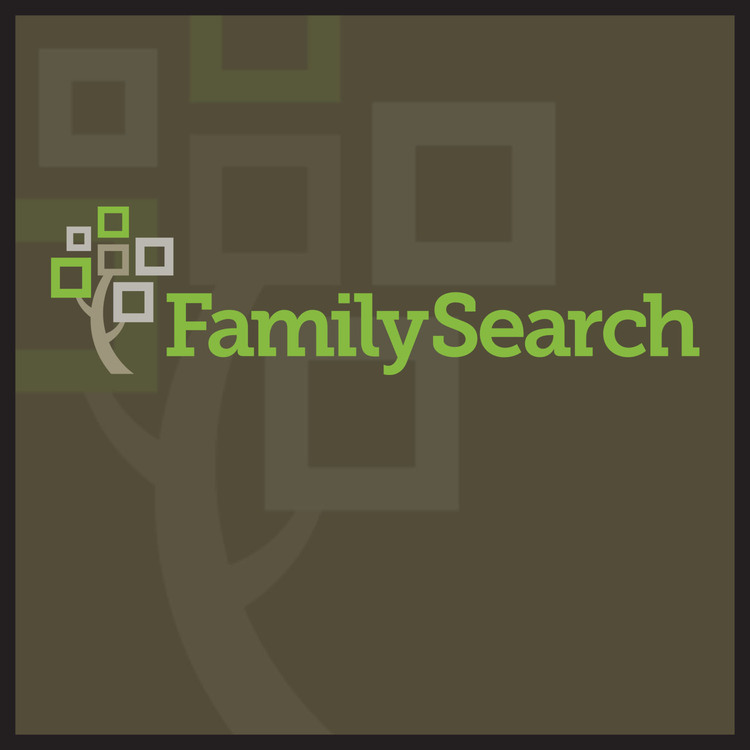 FamilySearch Logo - Tree with the words Family Search