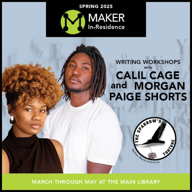 Spring 2025 Makers - Writing Workshop - Cali Cage and Morgan Paige Shorts