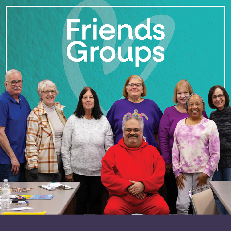 A group of friends standing together