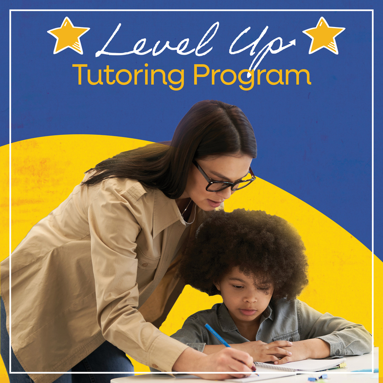 Tutor helping student with homework