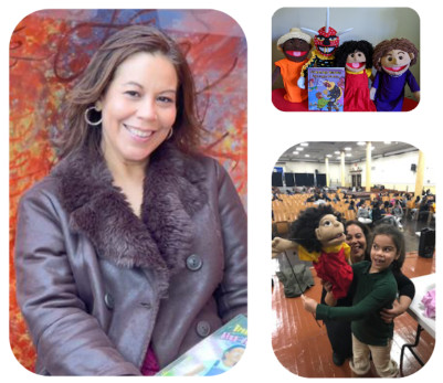 Photos of Raquel M. Ortiz and children