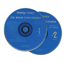 Example audiobook on CD case