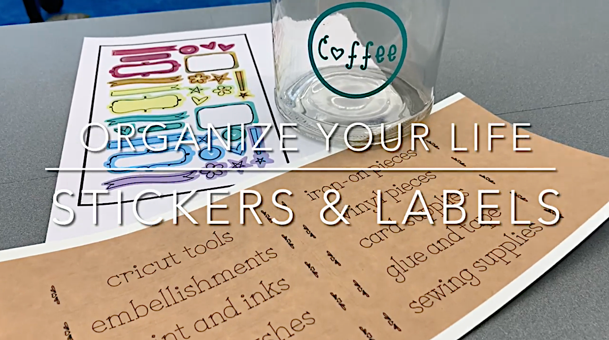 Organizing Your Life with Stickers and Labels