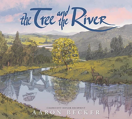 StoryWalk&reg; April 2024 - "The Tree and the River" by Aaron Becker