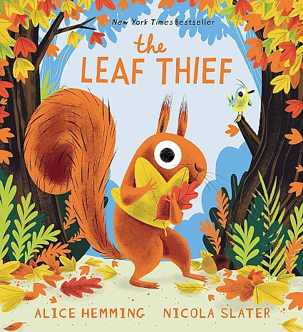 StoryWalk&reg; November 2025 - "The Leaf Thief" by Alice Hemming