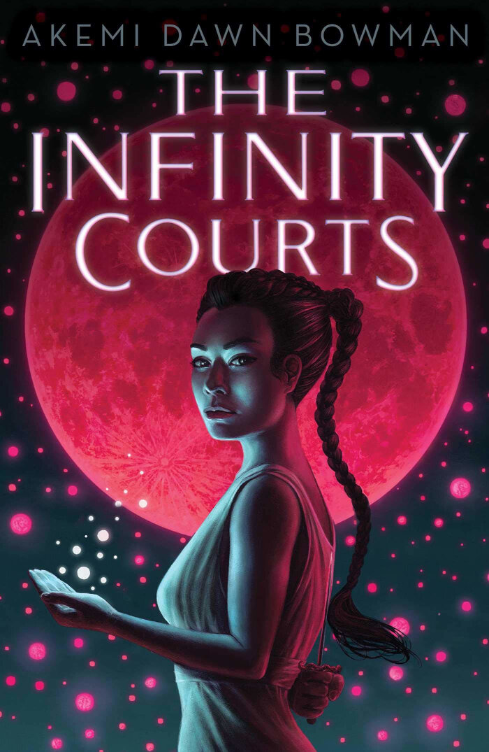 Cover of “The Infinity Courts” by Akemi Dawn Bowman
