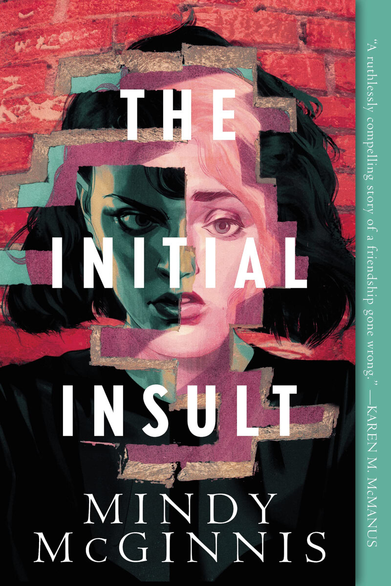 Cover of “The Initial Insult” by Mindy McGinnis