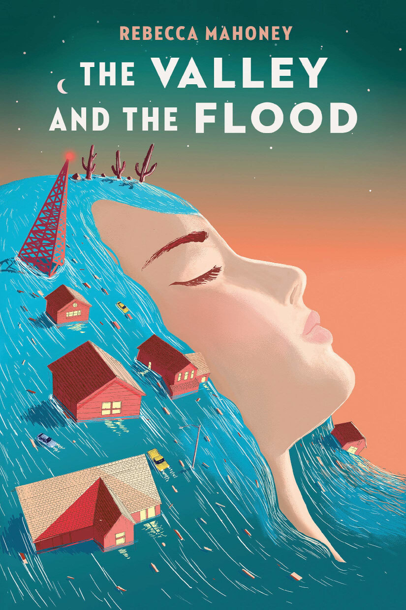 Cover of “The Valley and the Flood” by Rebecca Mahoney