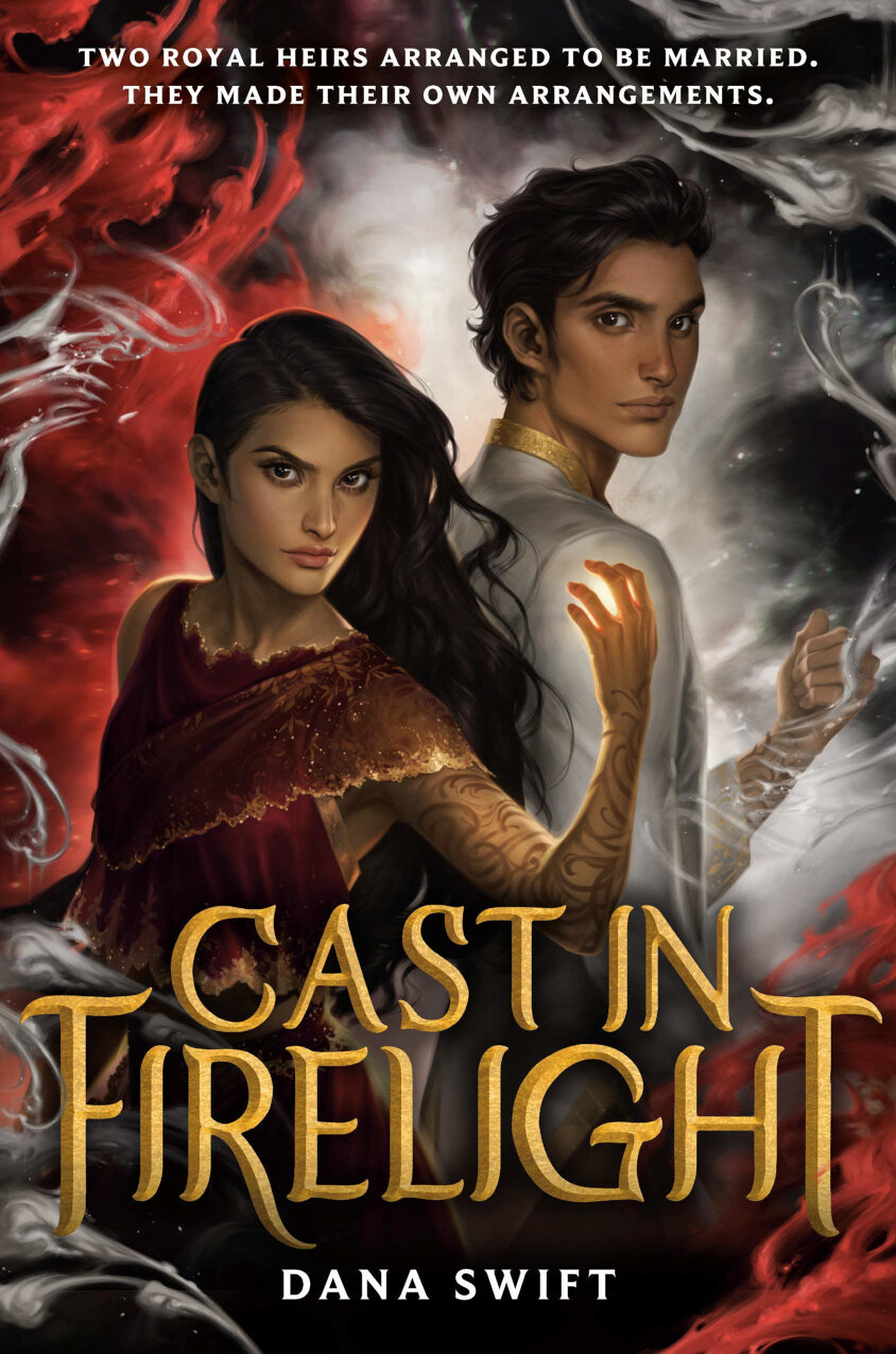 Cover of “Cast in Firelight” by Dana Swift