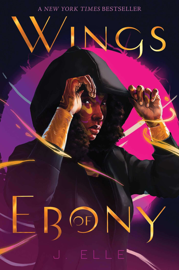 Cover of “Wings of Ebony” by J. Elle