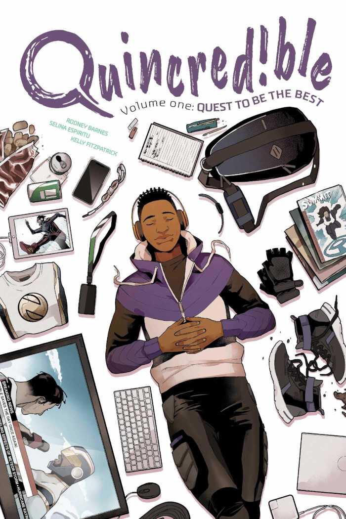 Cover of “Quincredible” by Rodney Barnes, Stelina Espiritu and Kelly Fitzpatrick