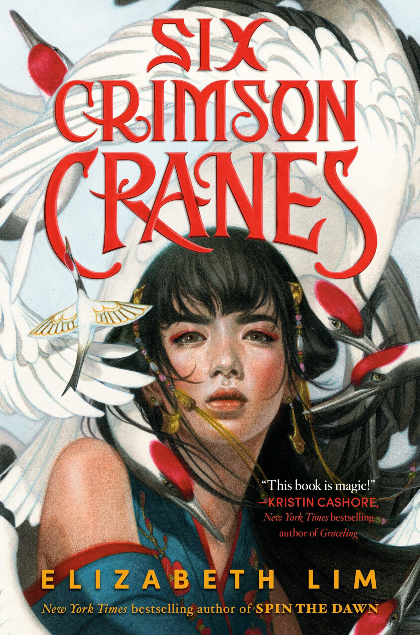 Cover of “Six Crimson Cranes” by Elizabeth Lim