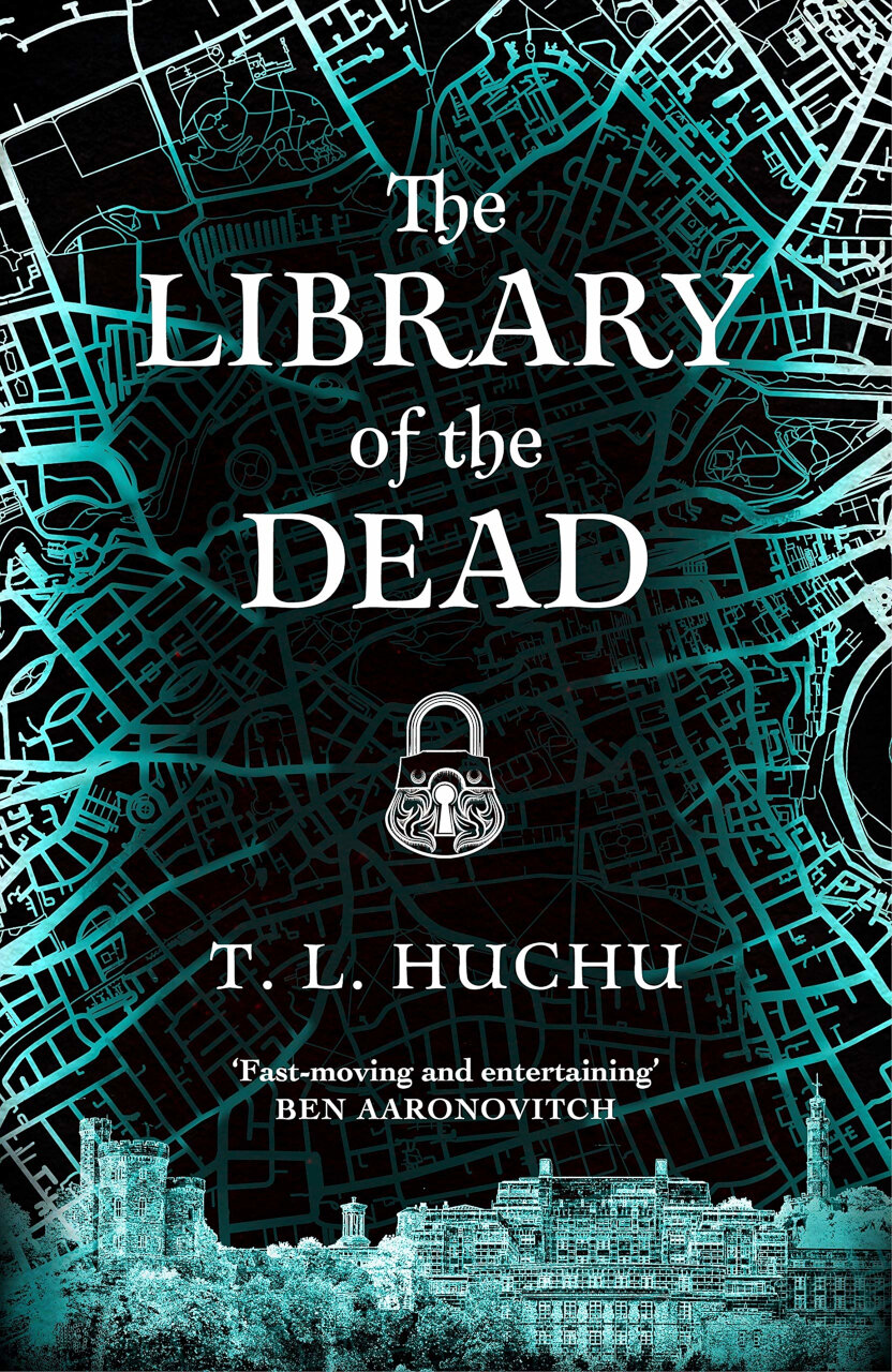 Cover of “The Library of the Dead” by T.L. Huchu
