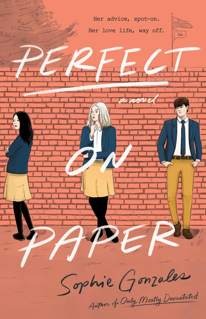 Cover of “Perfect on Paper” by Sophia Gonzales