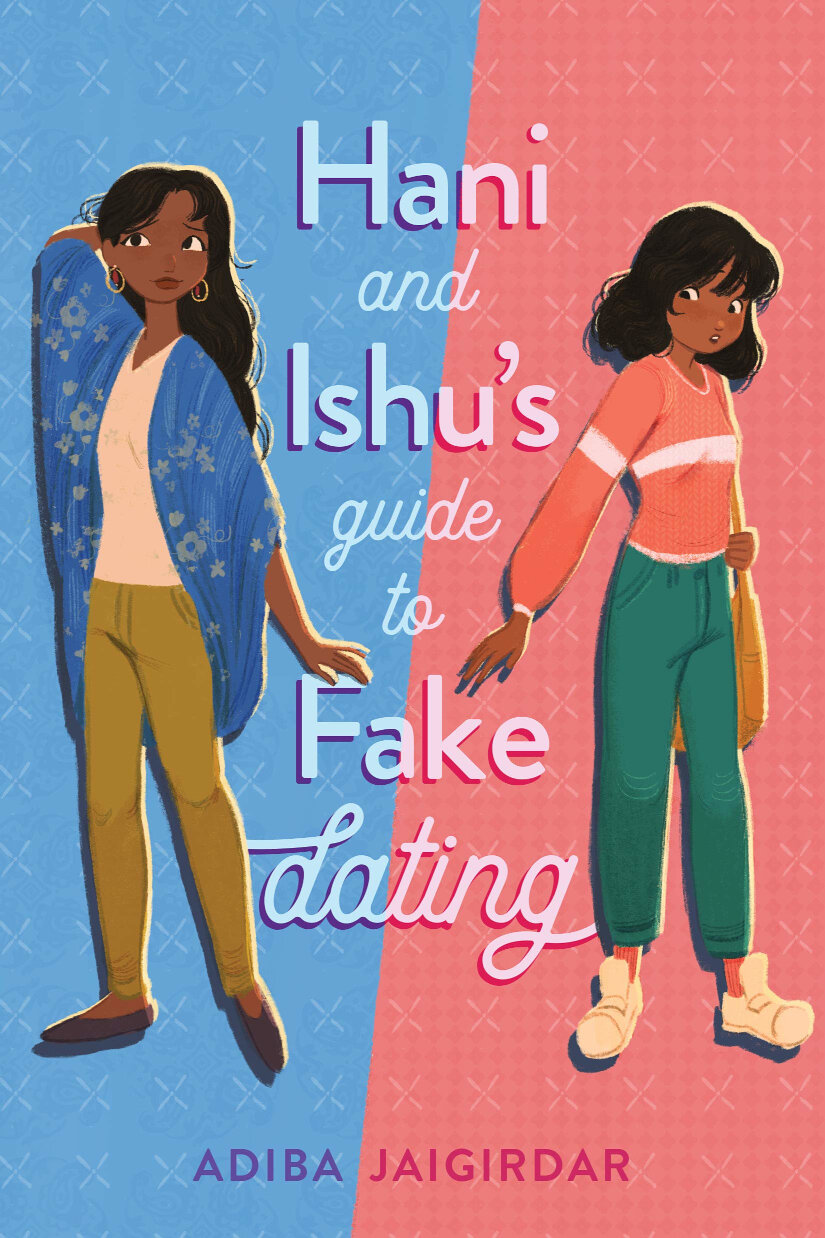 Cover of “Hani and Ishu’s Guide to Fake Dating” by Adoba Jaigirdar