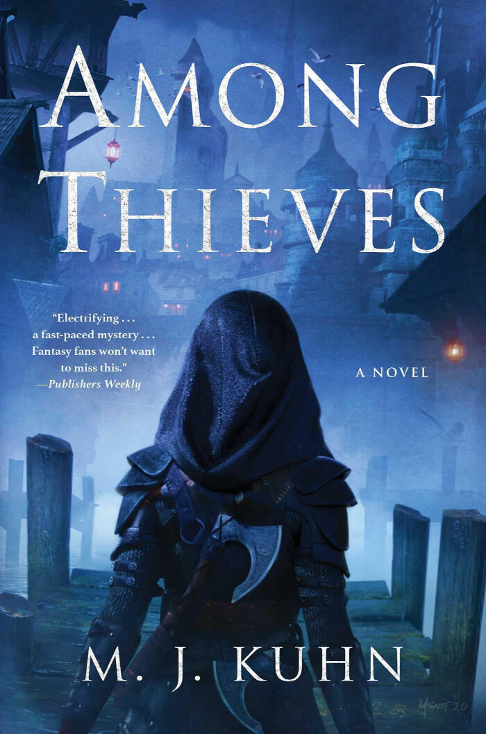 Cover of “Among Thieves” by M.J. Kuhn