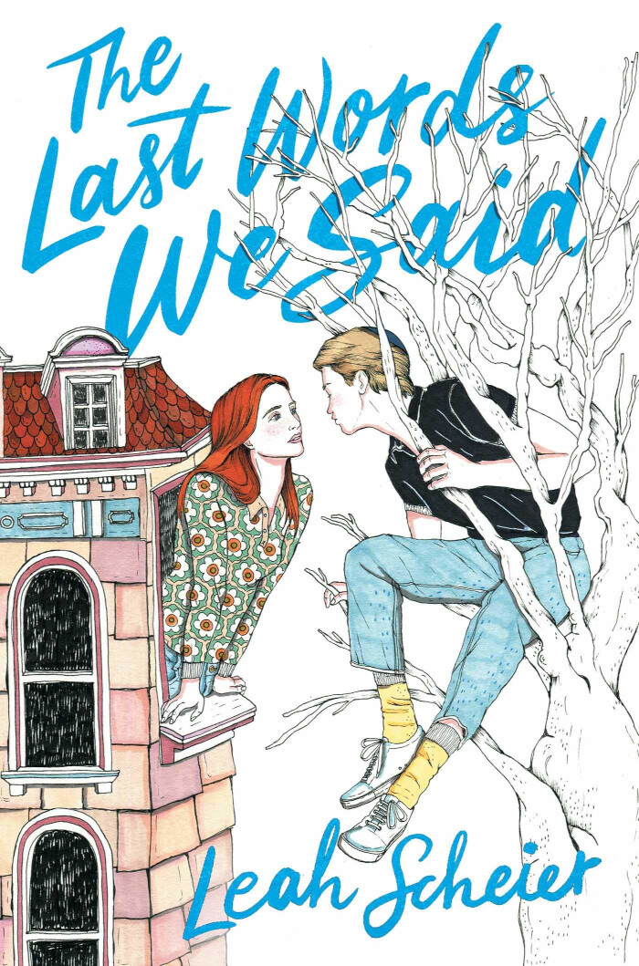 Cover of “The Last Words We Said” by Leah Scheier