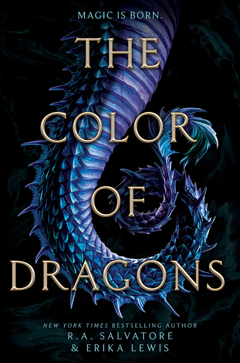 Cover of “The Color of Dragons” by R.A. Salvatore and Erika Lewis