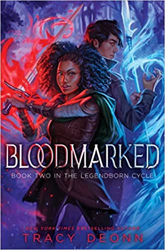 Cover of “Bloodmarked” by Tracy Deonn