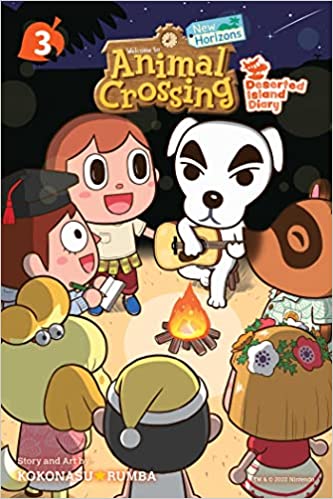 Cover of “Animal Crossing: New Horizons, Vol. 3: Deserted Island Diary” by Kokonasu Romba