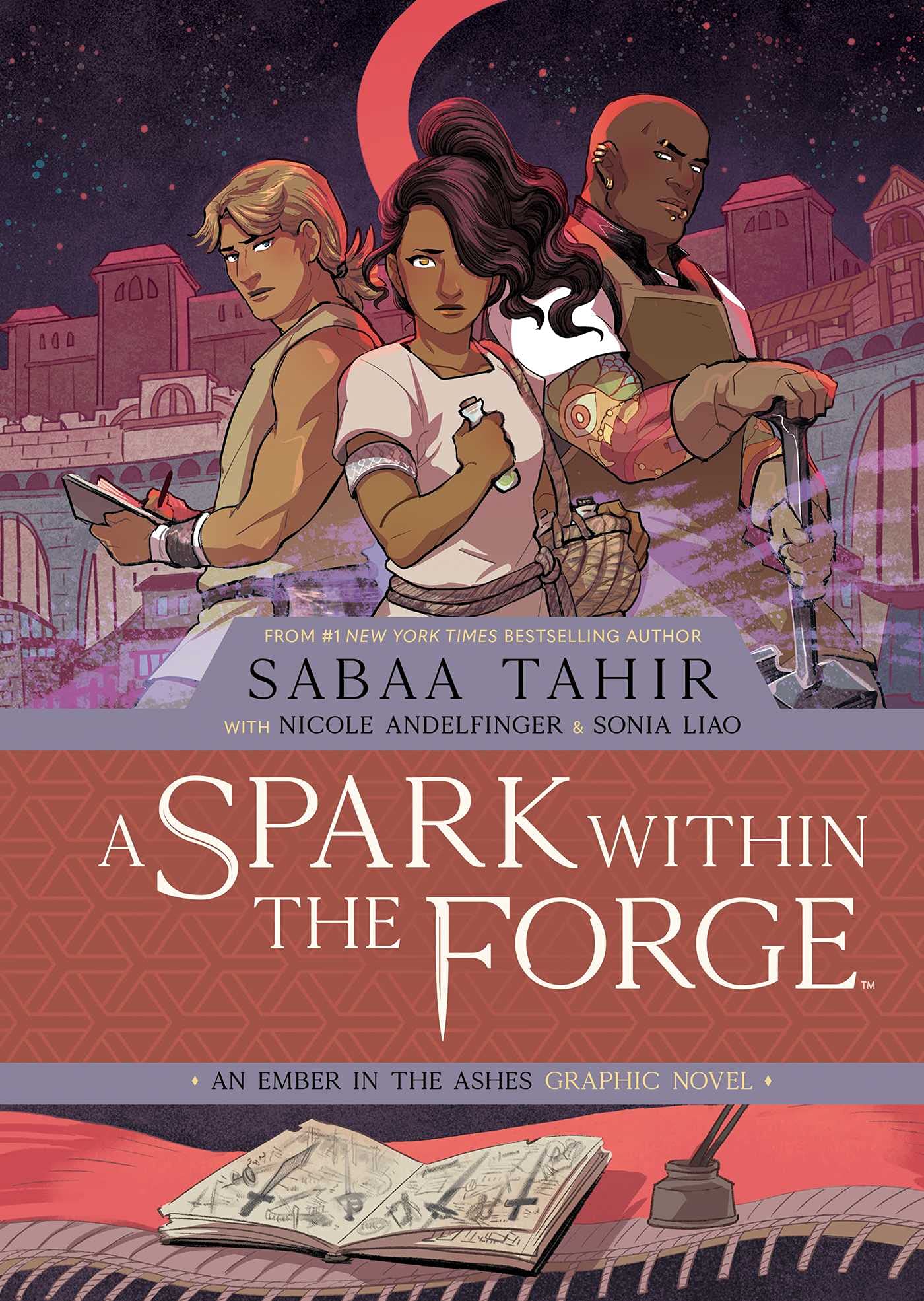 Cover of “A Spark Within the Forge” by Sabba Tahir